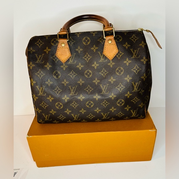 Louis Vuitton Bags Authentic Louis Vuitton Monogram Speedy 3 Bag